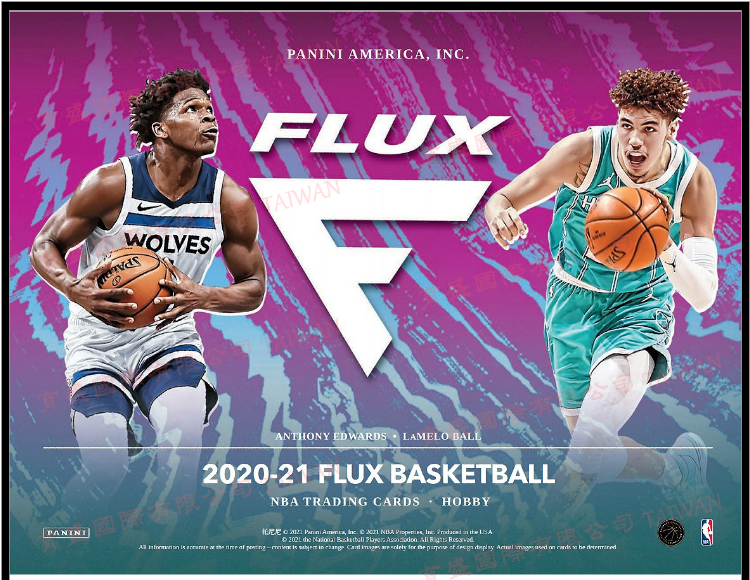 NBA 2020-21 Panini FLUX Basketball 熔化系列籃球卡卡盒