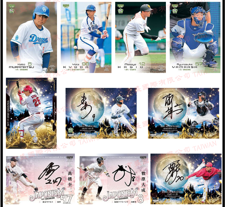 BBM 2023 Baseball Card 1st Version