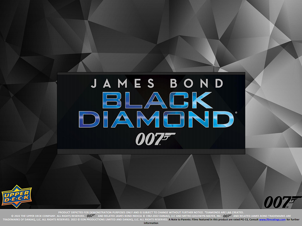 Upper Deck 007 James Bond Black Diamond