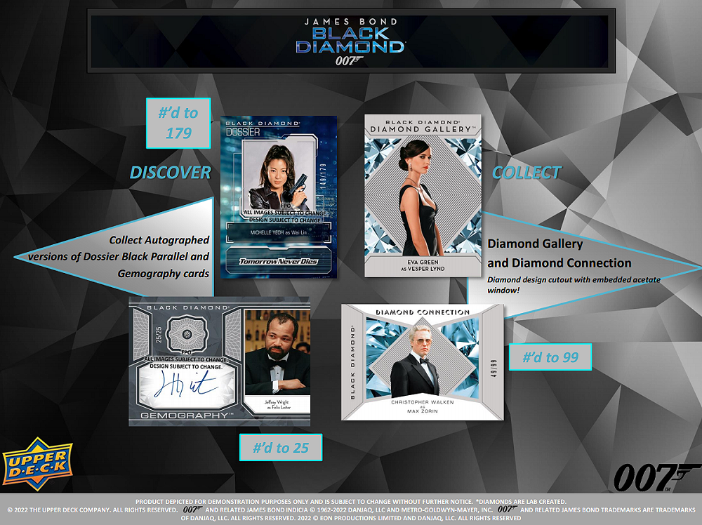 Upper Deck 007 James Bond Black Diamond